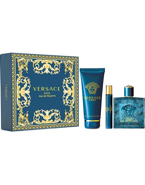 Versace Men's Eros Gift Set Fragrances 8011003879403.